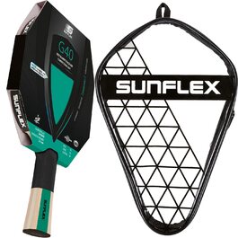 Ракетка для настільного тенісу Sunflex Color COMP G40 Pro: професійна, сертифікована ITTF, з анатомічною ручкою та чохлом