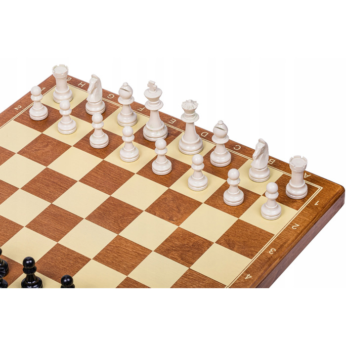 OUTLET — Шахи дерев'яні ТУРНІРНІ №6 Basic — 52 x 52 см