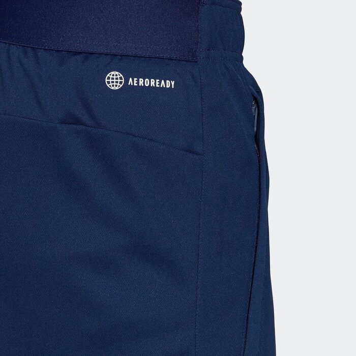 Чоловічі шорти для тренувань Adidas Train Essentials Boardshorts, темно-сині з білим (XS, 5' внутрішній шов)