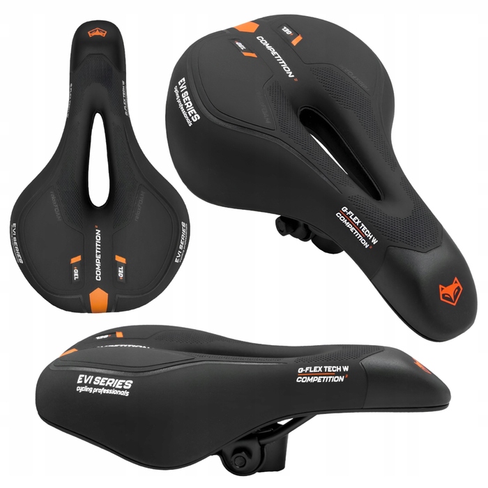 Велосипедне сідло EVI G-FLEX GEL TECH W 170 мм