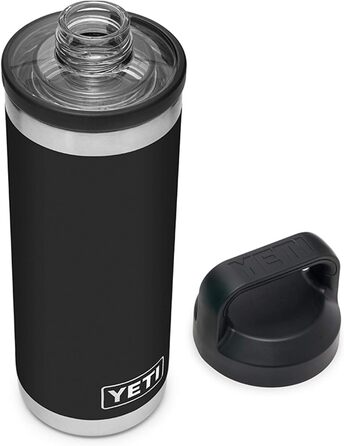 Термобутилка YETI Rambler з кришкою Chug, чорна, 532 мл