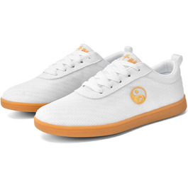 Кросівки для тай-чи та бойових мистецтв JiuQing: дихаючі, легкі, для занять у залі та на вулиці, 40 EU, білі