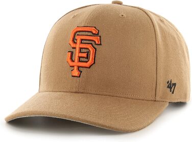 Кепка бейсболка MLB San Francisco Giants Cold Zone MVP DP унісекс, Camel
