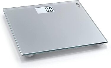 Електронна ваги для людей Exacta Comfort з LCD-дисплеєм, автоматичне вмикання/вимикання, безпечне скло, велика платформа, підвищена стійкість