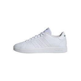 Кросівки adidas Advantage Base 2.0 унісекс, білі з зеленим (Cloud White/Collegiate Green), розмір 42 2/3 EU