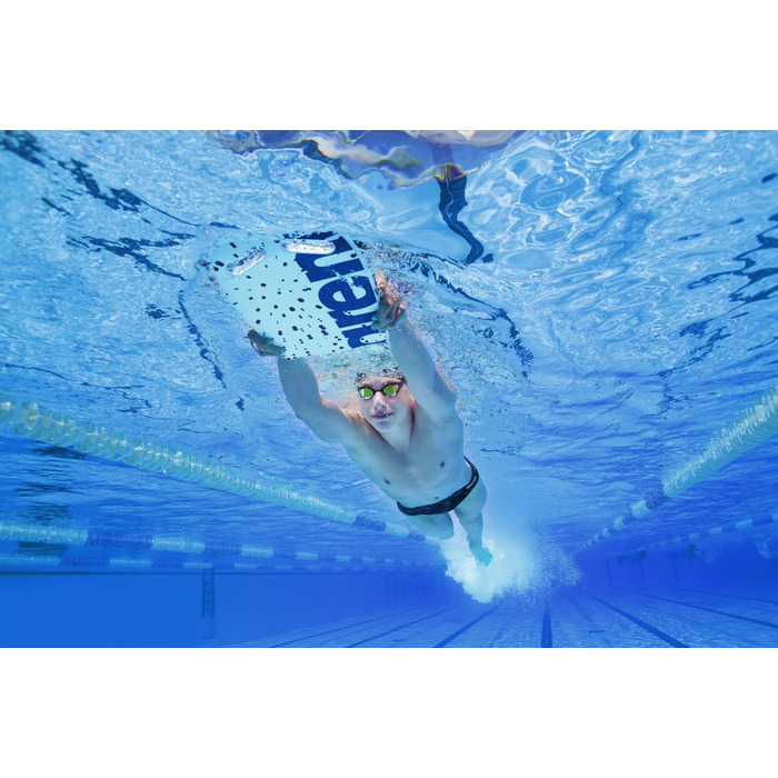 Плавальна дошка arena Kickboard для басейну, EVA, 39x30 см, рожева, з отворами для хвату, тренувальний інвентар, без ПВХ