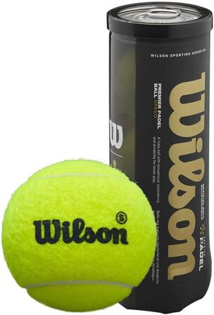 Падельні м'ячі Wilson Premier для дорослих, жовті, 2 упаковки по 3 шт.