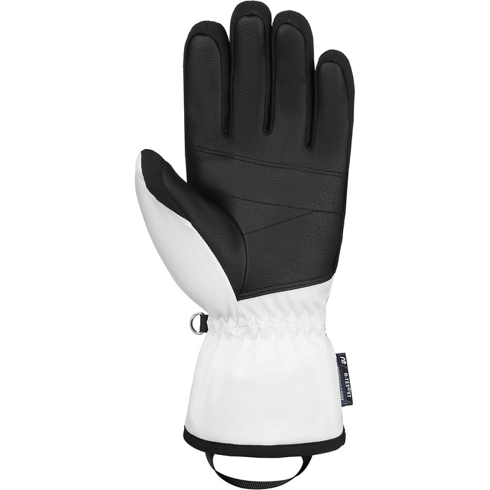 Жіночі рукавички Reusch Helena R-tex Xt, екстра теплі, водонепроникні, дихаючі, біло-чорні, розмір 6.5