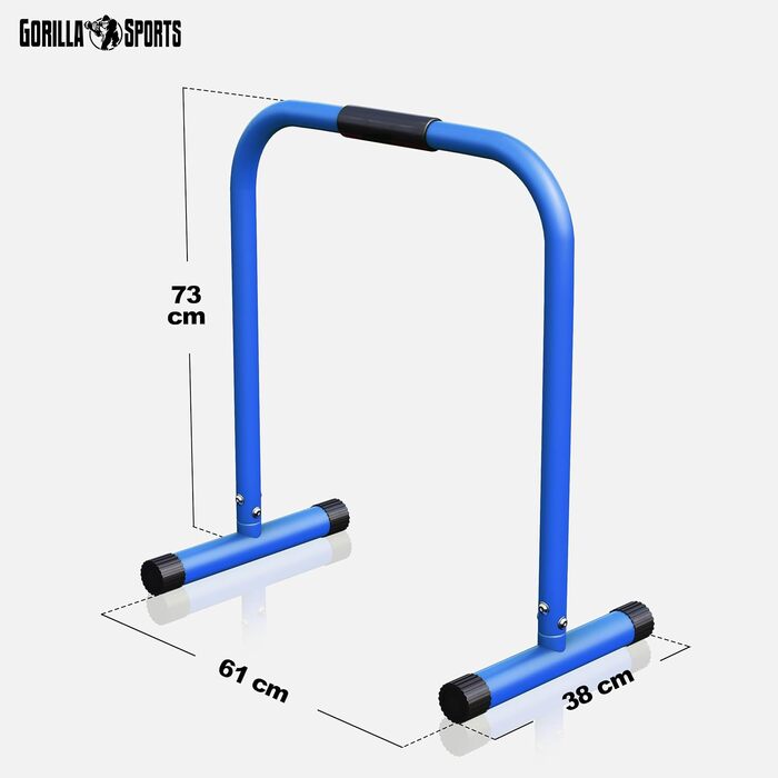 Набір турніків для віджимань GORILLA SPORTS® - 2 шт., до 200 кг, антиковзаюча поверхня, для калістеніки