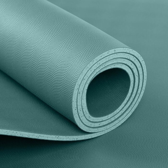 Йога-мат Bodhi ECO PRO DIAMOND, 100% натуральний каучук, ультра зчеплення, екологічний, професійний, для пілатесу, гімнастики, динамічного та хот-йоги, 185x60x0,6 см