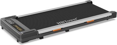 HBTower Walking Pad - біговий килимок для дому з пульт дистанційного керування, LED дисплеєм, 1-6 км/год