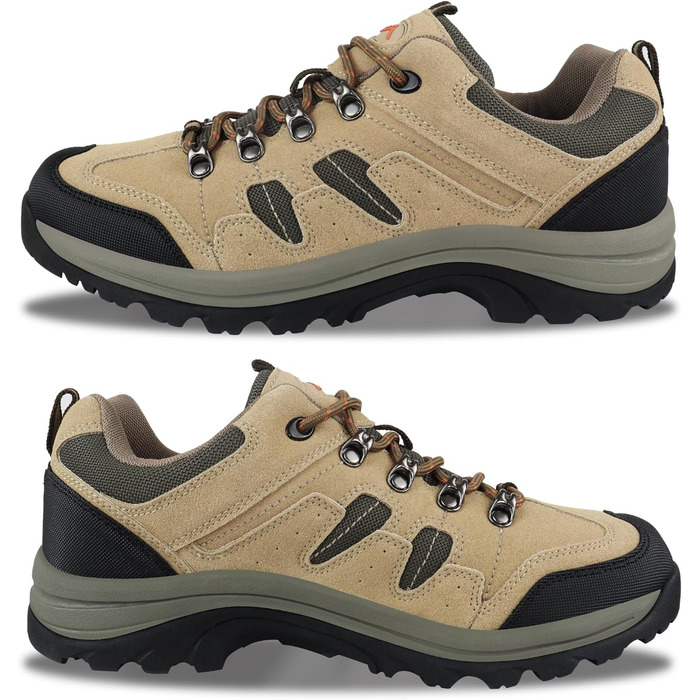 Черевики для хайкінгу CC-Los, водонепроникні, чоловічі, зручні, легкі, дихаючі, розмір 40-48, коричневі. Outdoor, водонепроникні