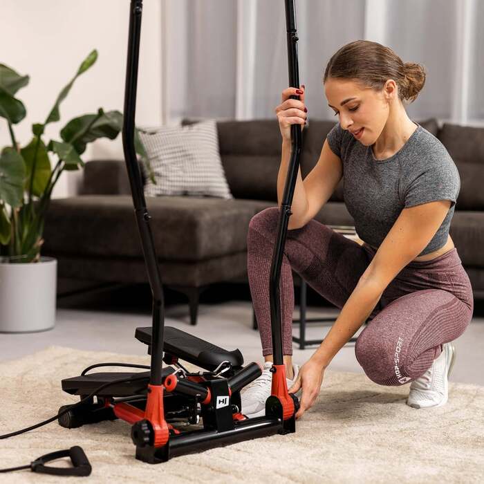 Степпер Hop-Sport HS-045S Slim червоний