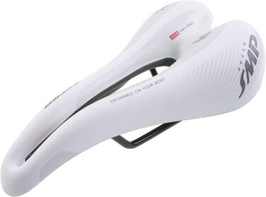 Сідло для велосипеда SMP Selle Extra Color Edition, біле, універсальний розмір, 100% без тиску, для MTB та шосейних велосипедів
