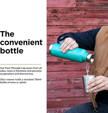 Пляшка для води Klean Kanteen Classic Vi, чоловіча, універсальний розмір, порцеляново-зелена