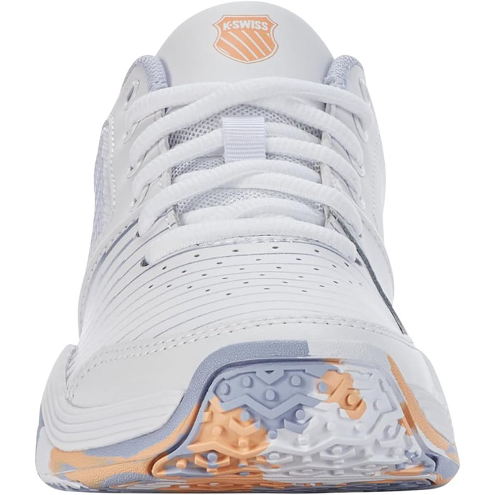 Тенісне взуття K-Swiss Court Express Omni для дівчаток (37 EU, білий, Heather Peach Fuzz)