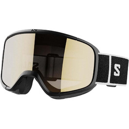 Окуляри гірськолижні Salomon Aksium 2.0 Access, чорний/золотий, універсальний розмір
