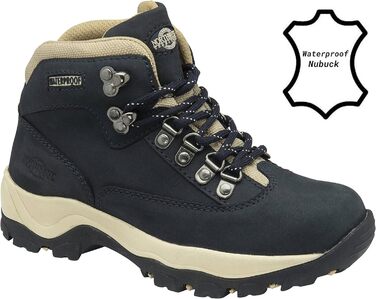 Черевики для хайкінгу Northwest Territory Damen Peak, Колір: Коричневий, Розмір: 43 EU, Матеріал: Нубук, Navy