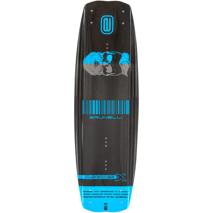 Комплект для вейкбордингу BRUNELLI Carbon 138 см з кріпленнями Jobe Maze