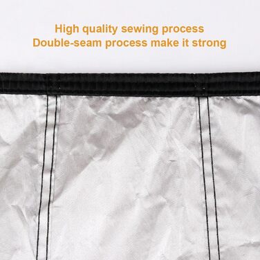 Водонепроникний чохол для велосипеда Toptrek з оксфордської тканини, 200 x 110 x 70 см, з мішком