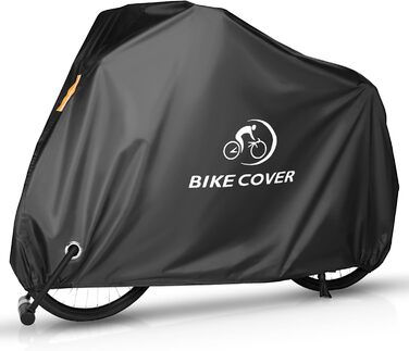 Чохол для велосипеда VARUN, водонепроникний, з анти-крадіжним отвором, чорний, розмір M