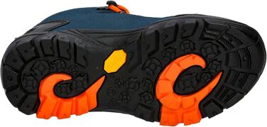 Черевики трекінгові та похідні для дітей Brütting Mount Bona High, 30 EU, Petrol Orange