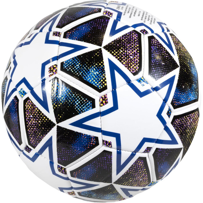 М'яч футбольний UEFA Champions League офіційний біло-синьо-зелений