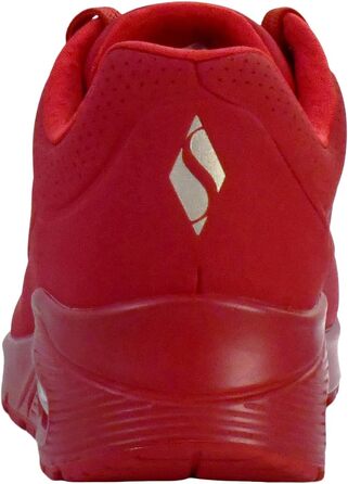 Жіночі кросівки Skechers UNO Stand On Air (розмір 39.5 EU, поширена колодка X-Wide, червоні)