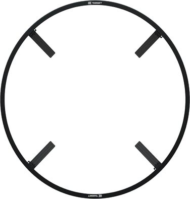 Світлодіодне підсвічування для дартс Target Corona Vision, біле кільце, чорна рамка, сумісне з Pro Tour та Championship мішенями
