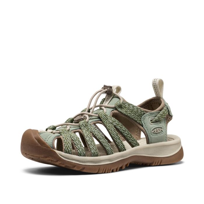KEEN Whisper Sportsandalen - жіночі спортивні сандалі з закритим носком (40 EU, Lily Pad)
