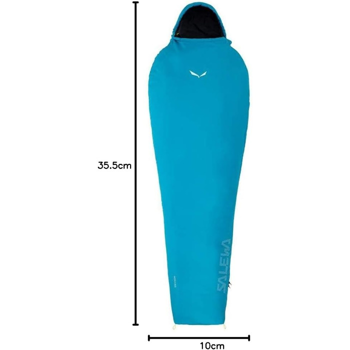 Спальний мішок Salewa Micro II 800 Powerloft BLUE DANUBE (лівий)