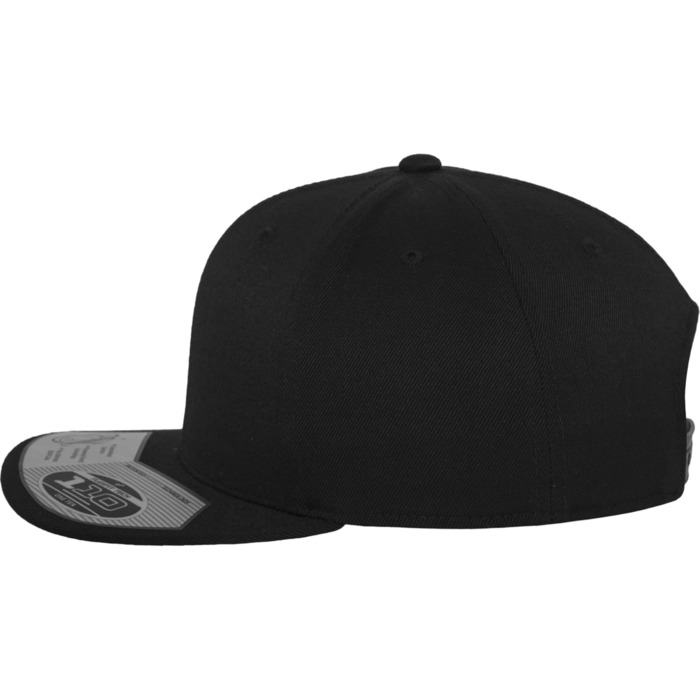 Кепка-снэпбек Flexfit для дорослих, регульована, чорна, універсальний розмір