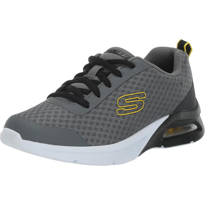 Дитячі кросівки Skechers Microspec Max-Volace, унісекс, 27 EU, антрацит/чорний