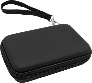 Дартс-кейс KOTO Dartwallet Eva Medium чорний, чохол для дротиків з блискавкою, логотип, футляр для дартсу