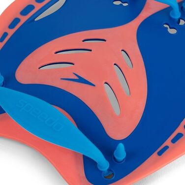Лопатки для плавання Speedo Biofuse Power, сині/помаранчеві