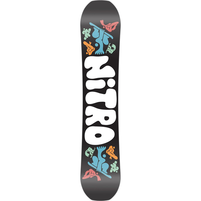 Дитяча сноуборд-дошка Nitro Ripper 121 см, унісекс, мультиколор, колекція 2024