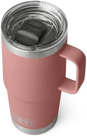 Термочашка YETI Rambler 591 мл, рожевий Sandstone, дорожня