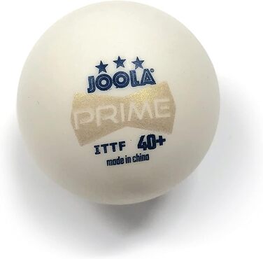 JOOLA Prime 40+ тенісні м'ячі для настільного тенісу, білі, універсальні, для дорослих