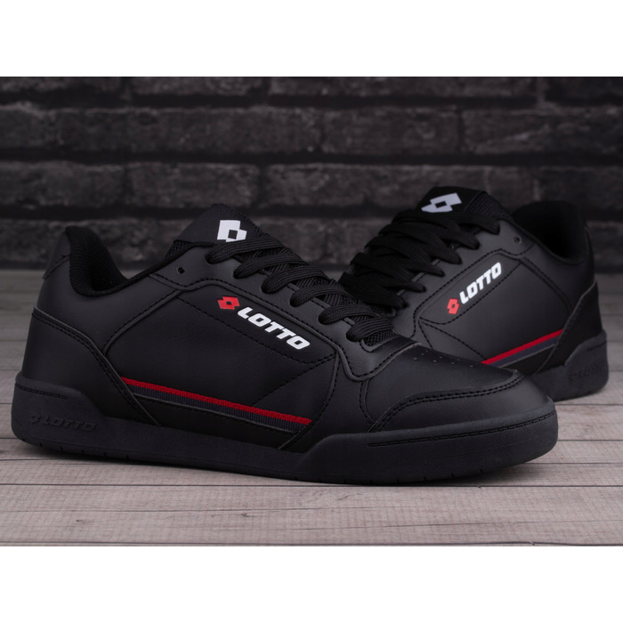 Чоловічі спортивні кросівки Lotto Nandu black/red 2400100U 1130