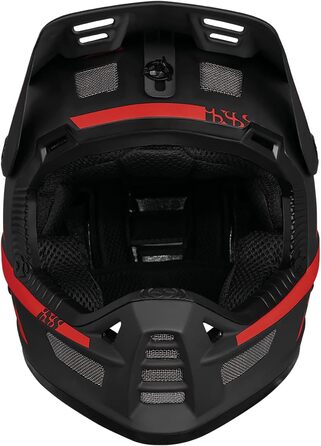 Інтегральний шолом IXS Xult DH для MTB, E-Bike, BMX, унісекс, червоний, розмір L
