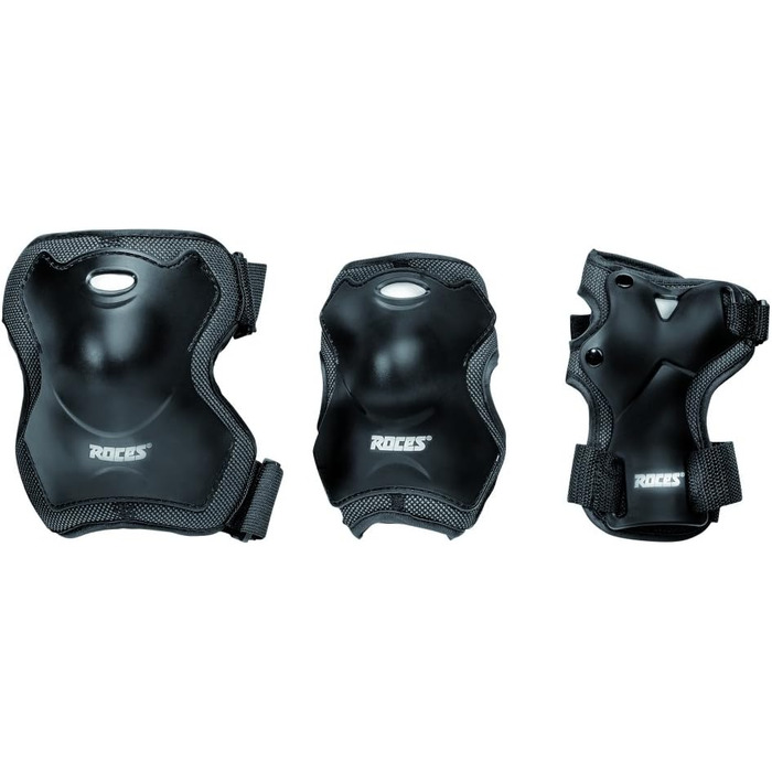 Захисний комплект Roces Super 3-Pack, розмір M, чорний