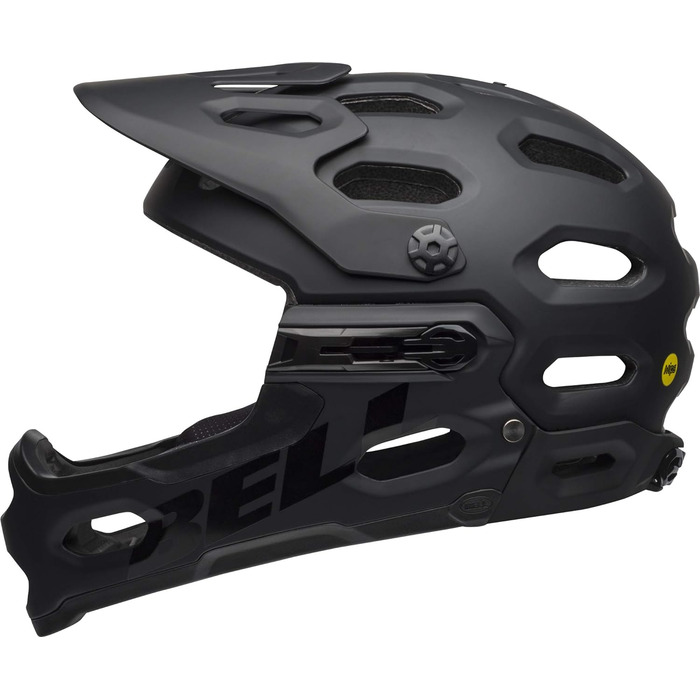 Велошолом BELL Super 3R MIPS для MTB, чорний/сірий, розмір M, 2022