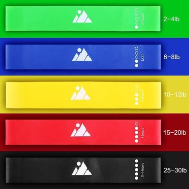 Набір еластичних стрічок для фітнесу AGM, гумові стрічки з ручками для силових тренувань, фітнес-гумки для дому, еластичний трос (X0056)