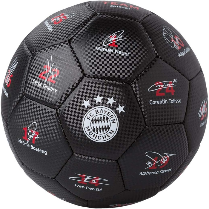 Футбольний м'яч FC Bayern München Signature 2019/20, офіційний, сувенірний