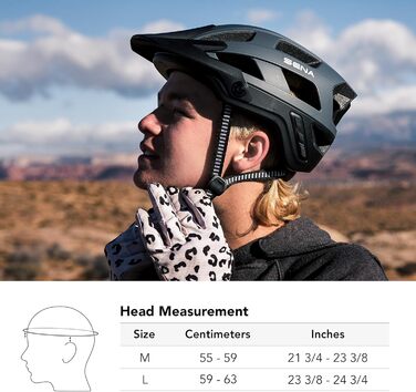 Велосипедний шолом Sena M1/M1 EVO з Bluetooth, інтеркомом, музикою, GPS і дзвінками для MTB
