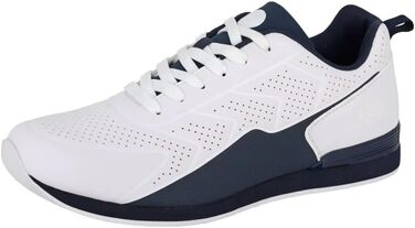 Чоловіче взуття для боулінгу Dek T775, шнурівка, 42 EU, білий, темно-синій