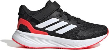 Дитячі кросівки adidas RUNFALCON 5, Core Black/Cloud White/Lucid Red, 34 EU