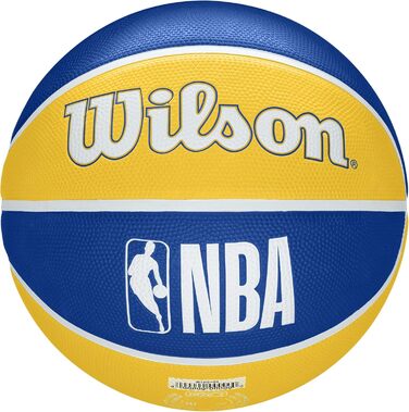Баскетбольний м'яч Wilson NBA Team Tribute 7 Golden State Warriors, для дорослих, універсальний