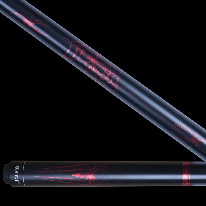 Більярдний кий CUEELF Spider Profi: низька дефлекція, еластичний, з чохлом (19.5 oz)