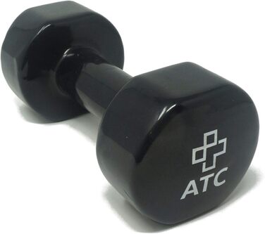 Вінілові гантелі 5 кг (пара) ATC Handels для фітнесу, реабілітації та аеробіки